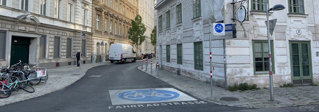 Fahrradstraße Pfeilgasse