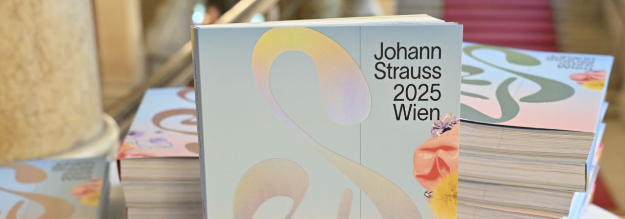 Programmbuch von Johann Strauss 2025 Wien