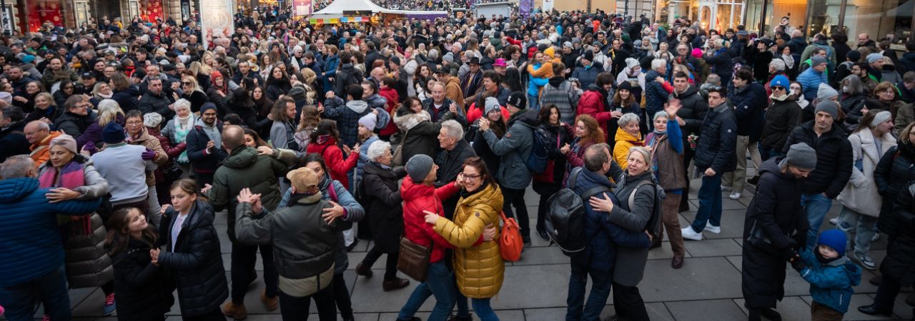 Novogodišnji doček u Beču prostire se na osam lokacija